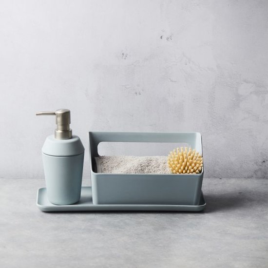 GreenPicnic - Pastel blauwe keukenset uit plantenvezels
