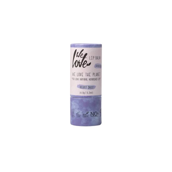 Lip Balm Velvet Daily sensitivelippenbalsem van We Love The Planet