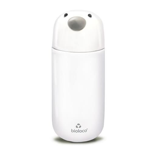BioLoco rvs Kids Bottle Pinguin, dubbelwandige kinderthermosfles - GreenPicnic
