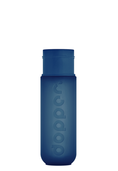 Cosmic Storm Dopper, donkerblauwe drinkfles - GreenPicnic