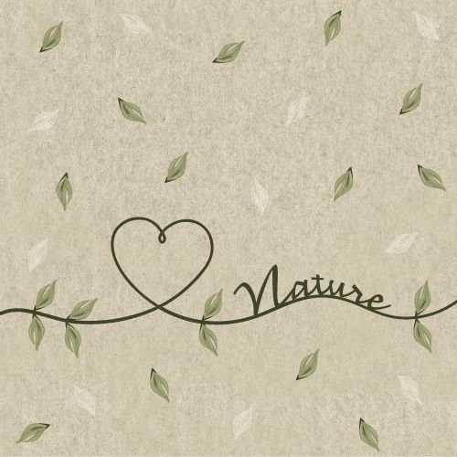 Love of Nature eco cocktailservetjes van Naturals - GreenPicnic
