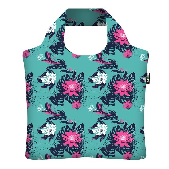 Ecozz opvouwbare shopper van gerecycled plastic Tropico