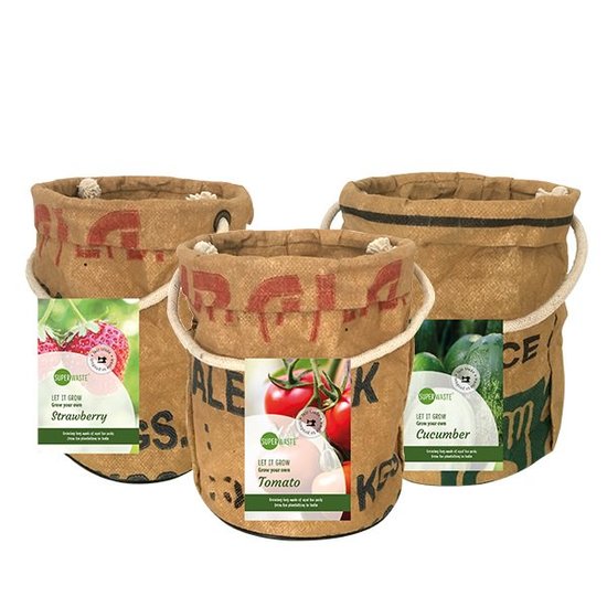 Superwaste groente kweekpotten Greenpicnic