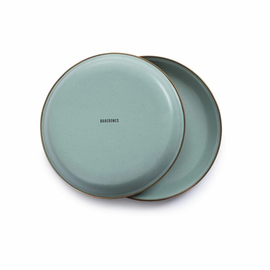GreenPicnic - Voor en achterkant mint plates van Barebones