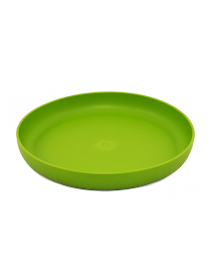 Groen PLA bordje van Ajaa bij Greenpicnic
