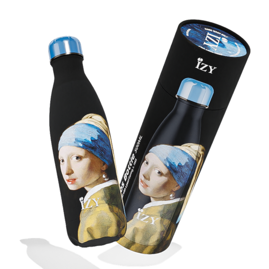 Izy thermosfles met Meisje met de parel van Vermeer