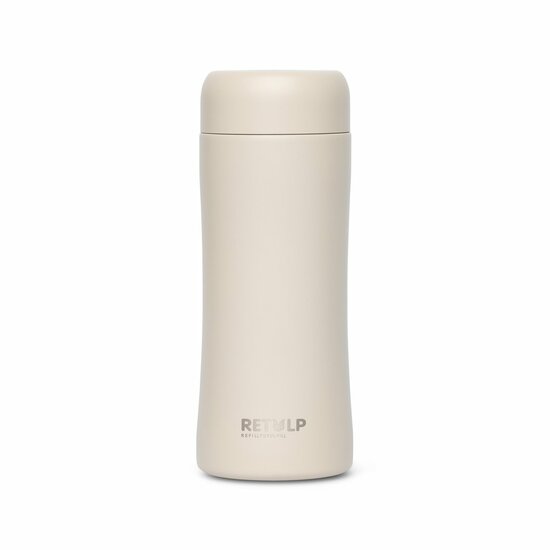 Retulp Tumbler in beige, RVS warmhoud beker Greenpicnic