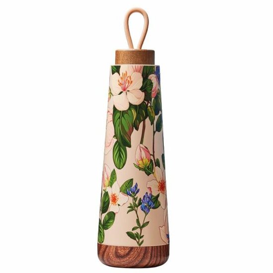 Bioloco Loop 500ml thermosfles Afternoon Table bloemen print Greenpicnic