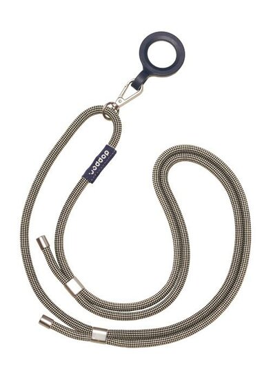 Dopper Cord Sandy Black, draagkoord voor drinkfles