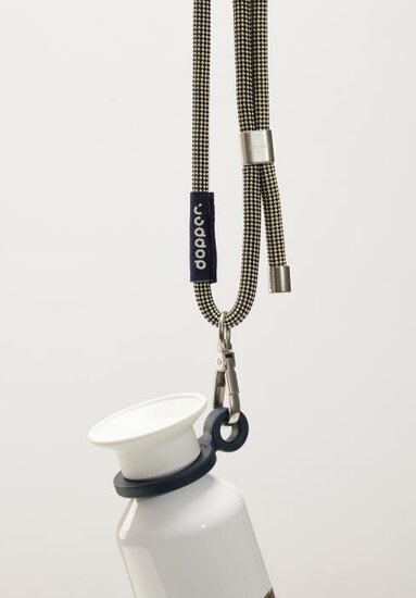 Dopper Cord Sandy Black, draagkoord voor Dopper drinkfles