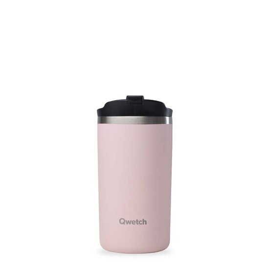 Qwetch pastel Pink Coffee to Go beker