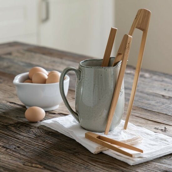Bamboe houten keukentangen - Bambu Tongs 