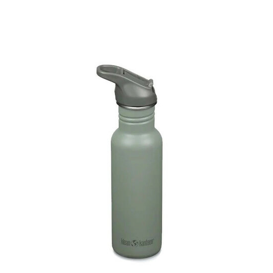 Klean Kanteen classic Narrow Flip Seal Sport Cap imn Sea Spray groen