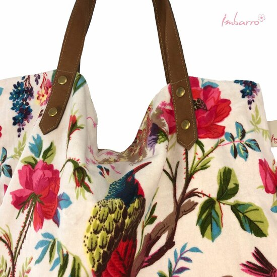 Imbarro shopper Large Paradise Ecru Greenpicnic