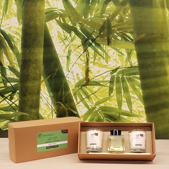 Yours Naturally natuurlijke geurset Hop bij Greenpicnic