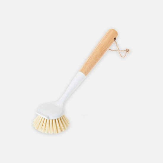 Vigar zero waste afwaskwast in lichtgrijs 