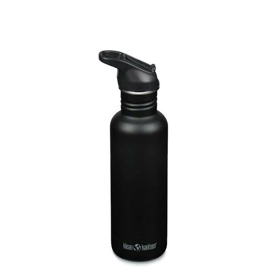 KLean Kanteen Classic Black Flip Seal Sport Cap