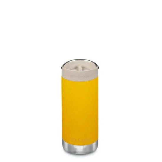 Klean Kanteen TKwide dubbelwandige okergele drinkbeker