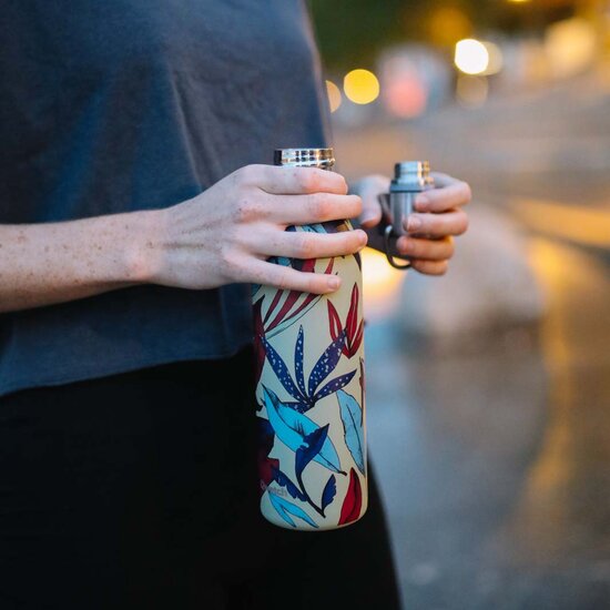 Qwetch insulated Active bottle Bahia bij Greenpicnic