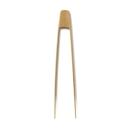 Bambu Tongs Large, grote bamboehouten keukentang