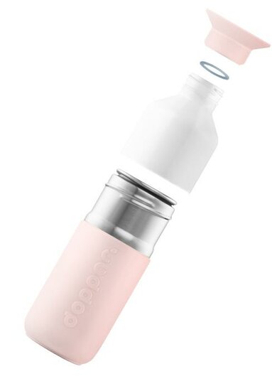 Dopper Soft Pink 350ml, losse onderdelen