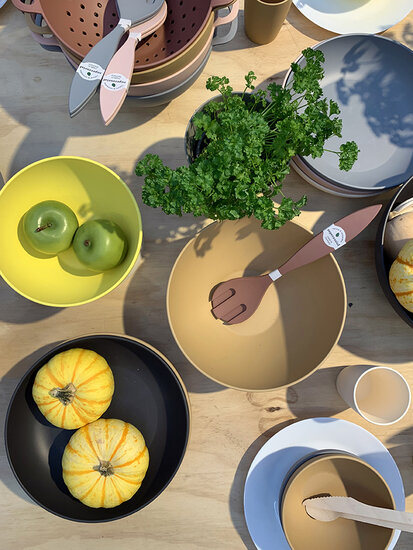 Zuperzozial CPLA servies, kleurrijk camping serviesgoed