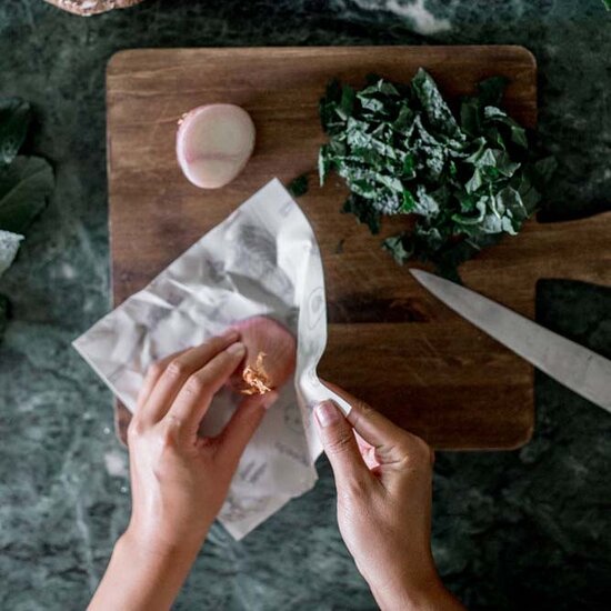 Abeego bijenwasdoek om voedsel te verpakken