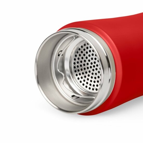Retulp tumbler met theezeefje, rvs dubbelwandige drinkbekers
