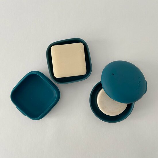 Ekobo zeepbakjes van bamboevezel en siliconen bij Greenpicnic