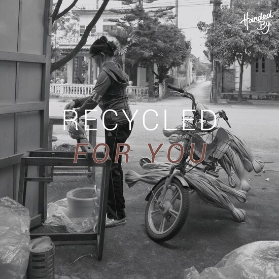 Handed By mand tassen gemaakt van gerecycled plastic