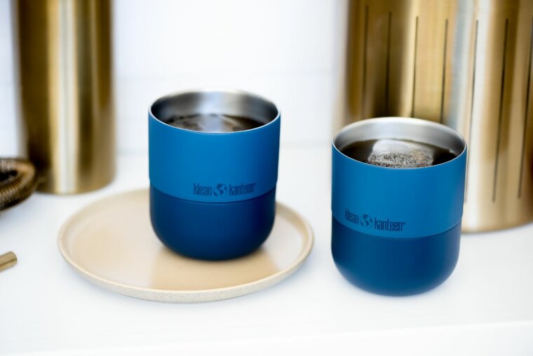 Klean Kanteen Rise Lowball Stellar geisoleerde kopjes van gerecycled RVS, BPA-vrij