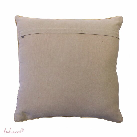 Achterkant Imbarro sierkussen Ivy bij Greenpicnic