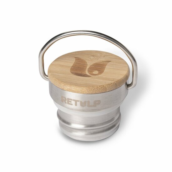 Metalen dop Retulp met bamboe