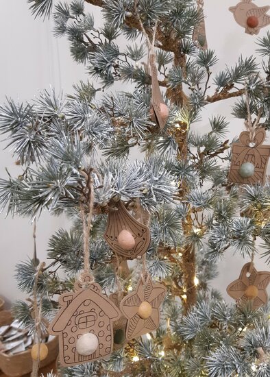 Blossombs kerstboom hangers met bloembommetjes Greenpicnic