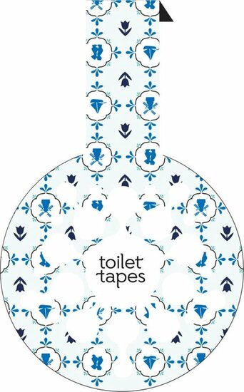 Toilet Tapes Dazzling Dutch WC blokje met veel minder plastic