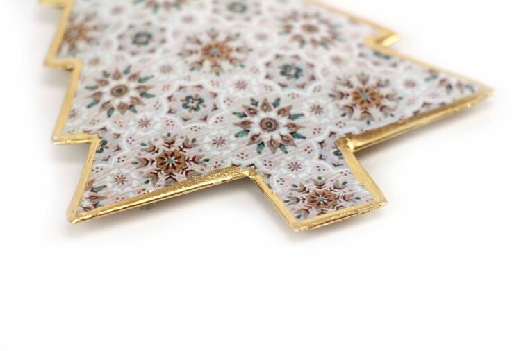 Imbarro metalen kerstboom hangers Trees Beauty