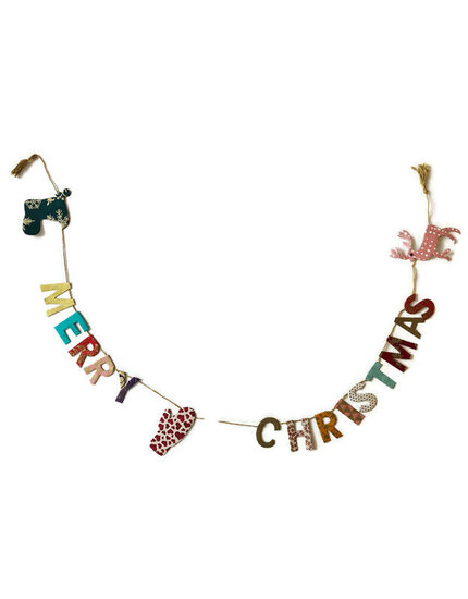 GreenPicnic - Olino Paperworks papieren kerstslinger Fairtrade gemaakt