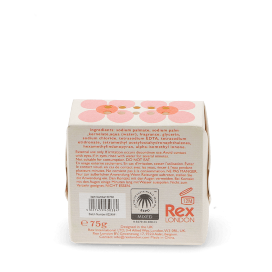 Achterkant REX London Handsoap Daisy