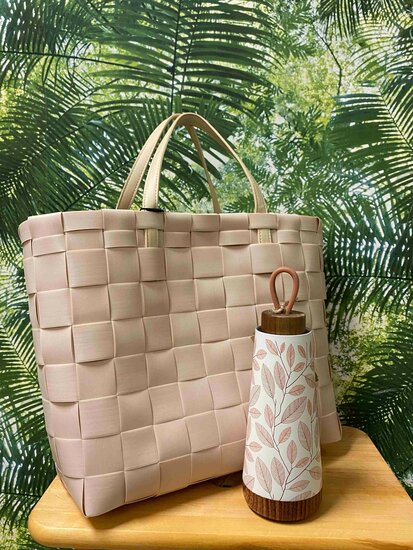 Handed By Petite tasje met Bioloco Loop Thermosflesje