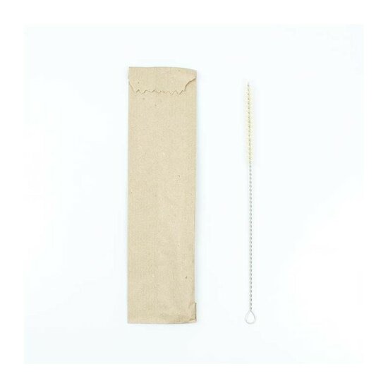 A slice of green borstel voor rietjes, Straw Brush