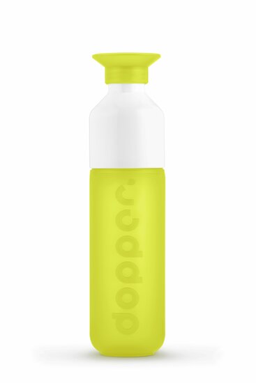 de Dopper Original Seahorse Lime drinkfles Greenpicnic