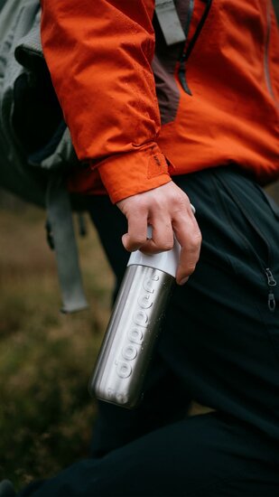 De Dopper Insulated Silver, RVS thermosfles