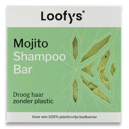 Loofys natuurlijke shampoo blok groen mojito