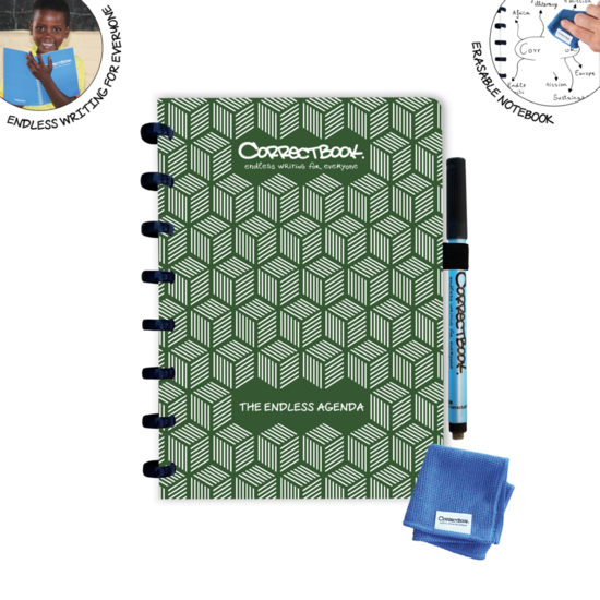 GreenPicnic - Agenda Forest Green van Correctbook