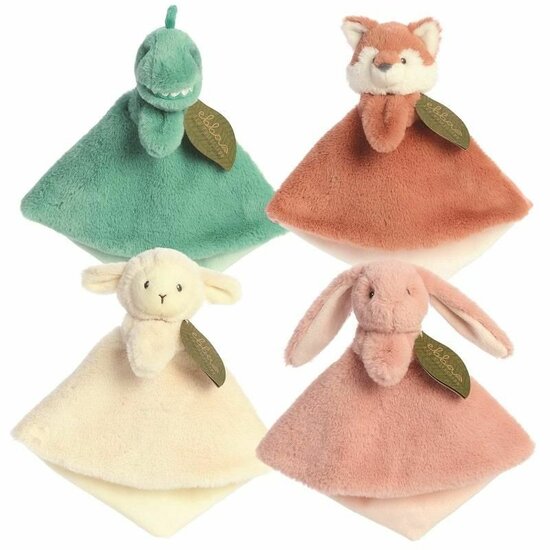 Ebba knuffeldoekjes  van gerecycled plastic - Eco webshop GreenPicnic