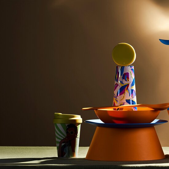 Chic Mic Bioloco  Plant servies van bioplastic