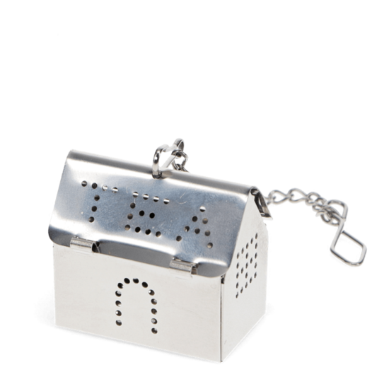 RVS Thee huisje voor losse thee