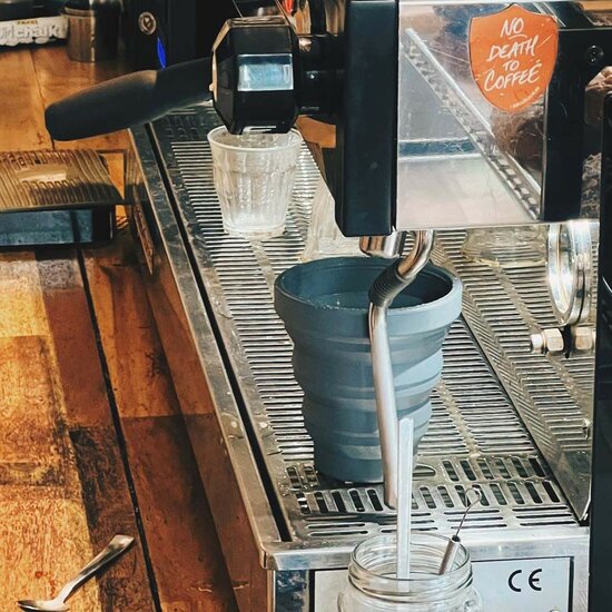 Have a GreenPicnic met de inklapbare koffiebekers van Hunu