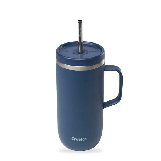 Qwetch Insulated Steel Cold Cup Granite Blue