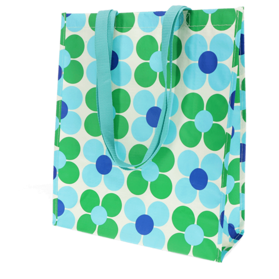 Rex London tas van gerecycled plastic met print Daisy bij GreenPicnic